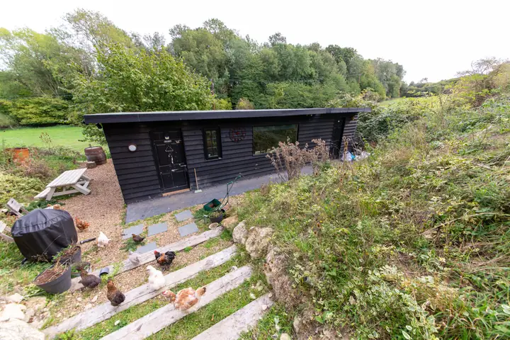 Garden room from the garden