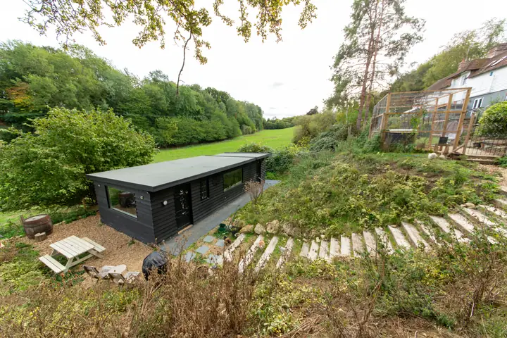 Garden room and terrace