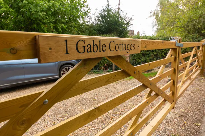 Gated entrance